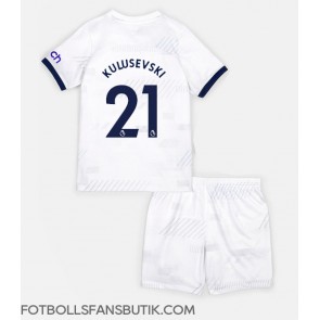 Tottenham Hotspur Dejan Kulusevski #21 Replika Hemmatröja Barn 2023-24 Kortärmad (+ Korta byxor)